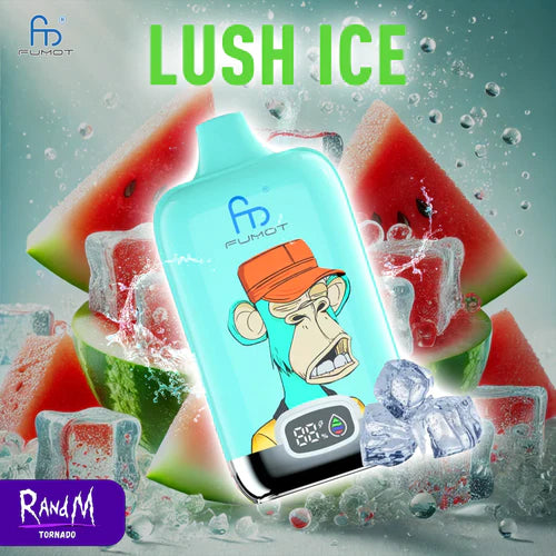RandM Digital Box 12000 Bouffées Lush Ice
