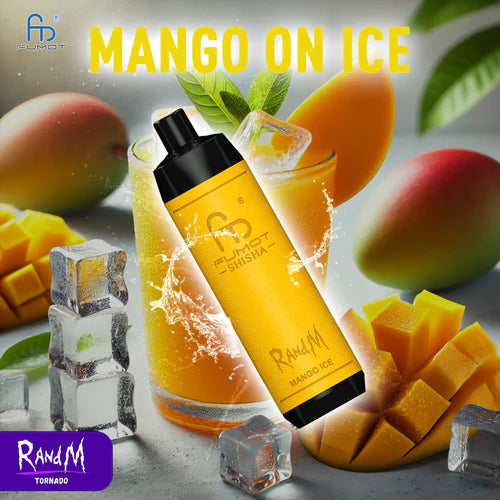 RandM 10K DTL Vape Mango On Ice