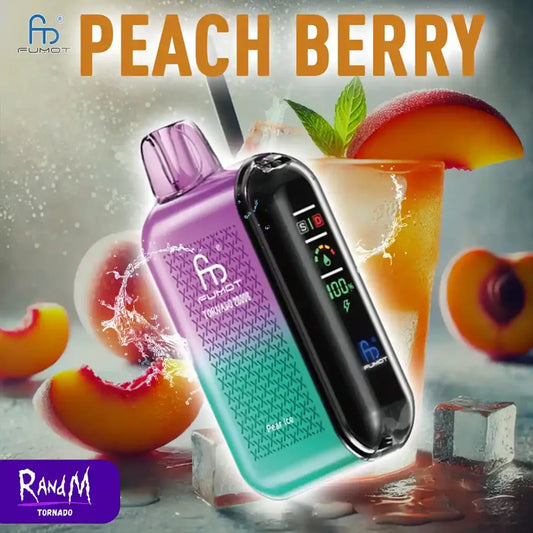 RandM Tornado 20000 Taff Peach Berry