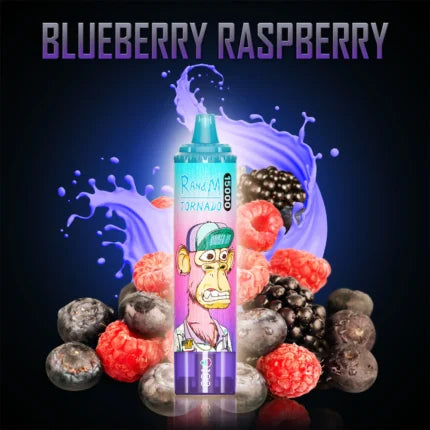 RandM Tornado 15000 Taff Blueberry Raspberry