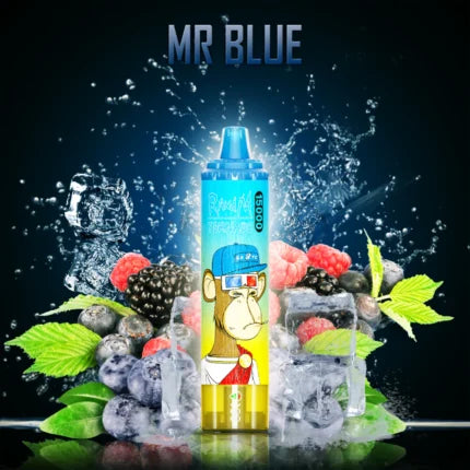 RandM Tornado Vape 15K Taff Mr Blue