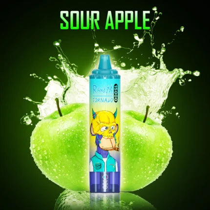 Saveur Sour Apple RandM Tornado 15000 Vape