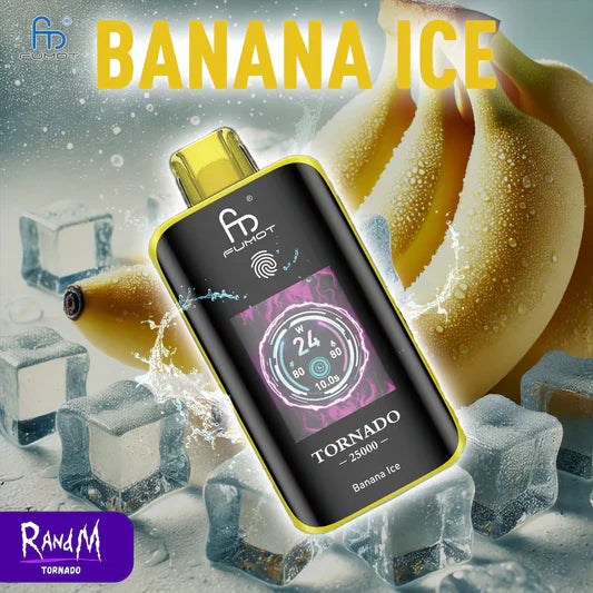 RandM Tornado Vape 25000 - Banana Ice
