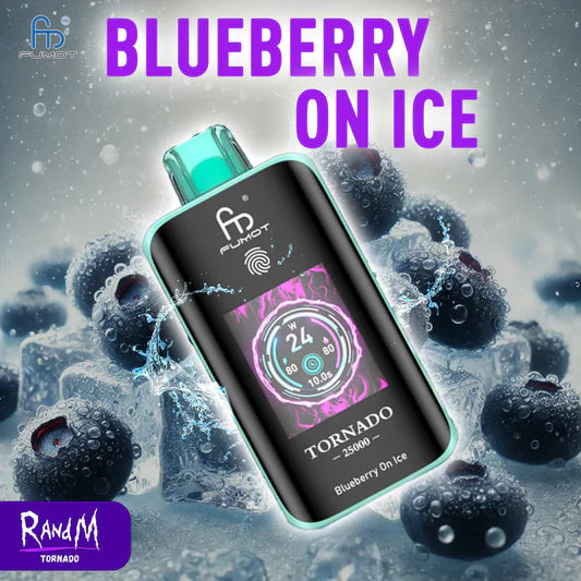 Tornado 25K RandM Vape Blueberry on Ice