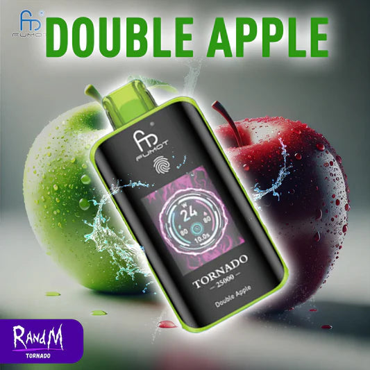 RandM Tornado 25000 Vape Double Apple